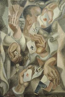 Card trick - Andre Masson