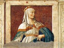 Queen Esther - Andrea del Castagno