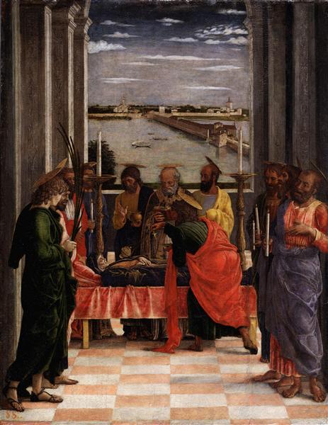 La Mort de la Vierge, 1461 - Andrea Mantegna