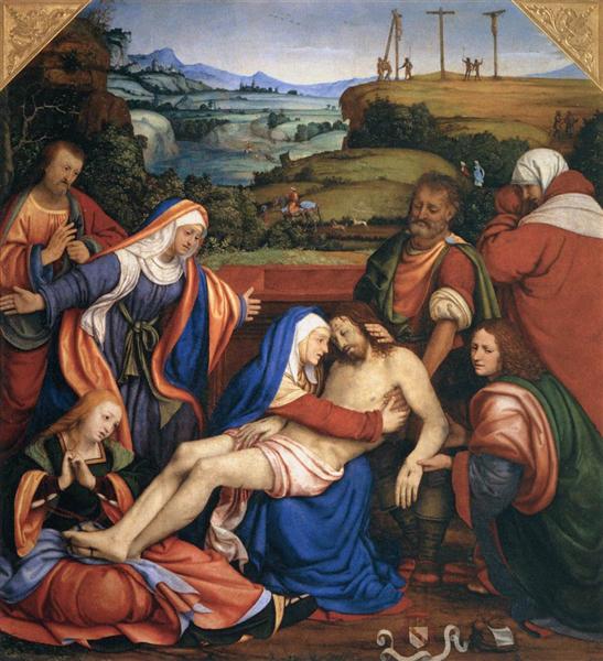 La Déploration sur le Christ mort, c.1504 - c.1507 - Andrea Solari