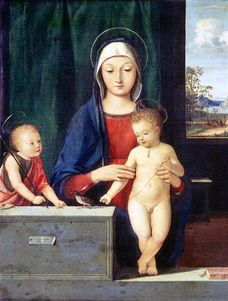 Virgin and Child, 1500 - Андреа Соларио