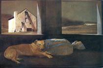 Night Sleeper - Andrew Wyeth