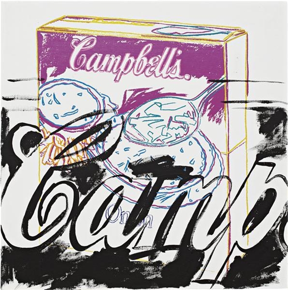 Campell's Onion Soup Box, 1986 - Энди Уорхол