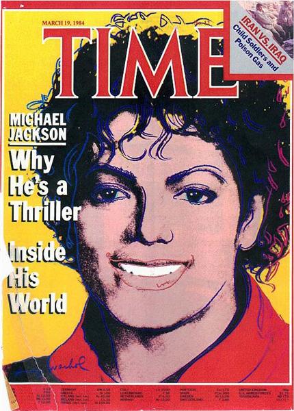 Time Magazine Cover, 1984 - Енді Воргол