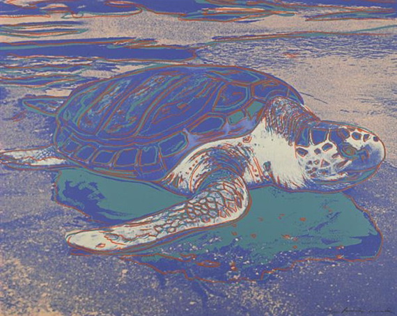 Turtle, 1985 - Энди Уорхол