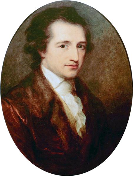 Johann Wolfgang von Goethe, 1775 - Angelica Kauffmann