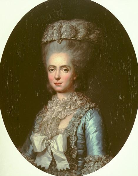 Portrait of Princess Marie Adélaïde of France, called Madame Adelaide, 1780 - Anne Vallayer-Coster