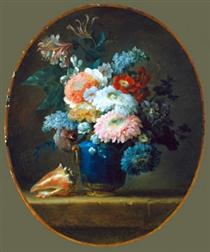 Vase of Flowers - Anne Vallayer-Coster