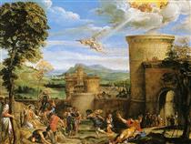 The Martyrdom of St Stephen - Annibale Carracci