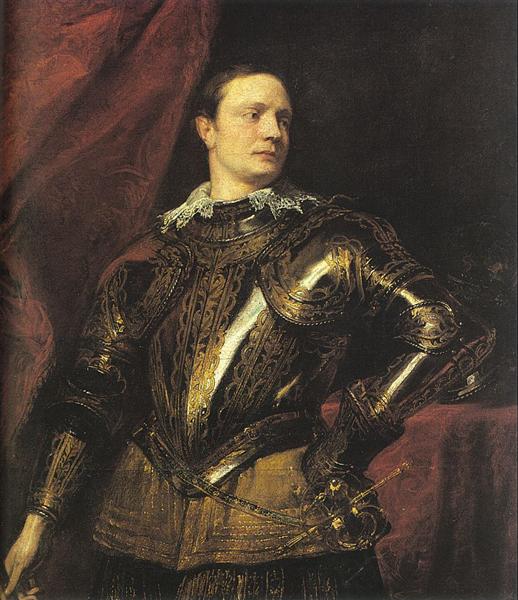 Портрет молодого генерала, 1622 - 1627 - Антонис ван Дейк