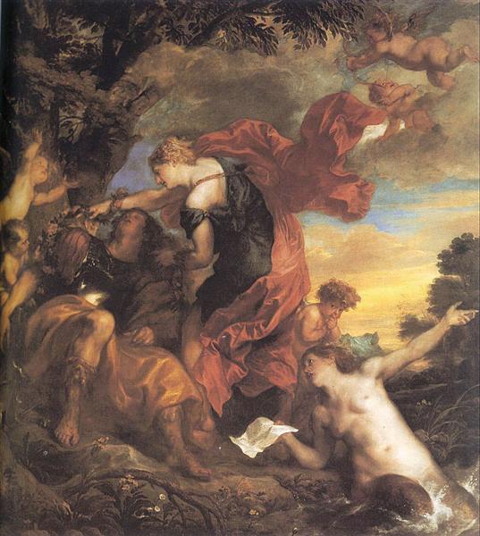 Rinaldo and Armida, 1628 - 1629 - Anthony van Dyck