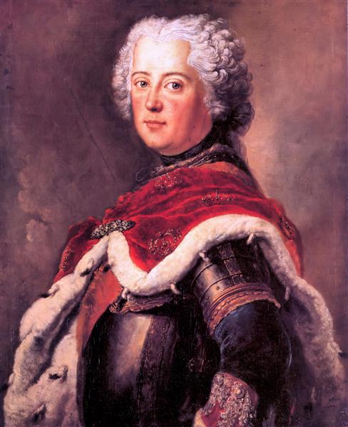 Frederick the Great as Crown Prince, c.1740 - Антуан Пен