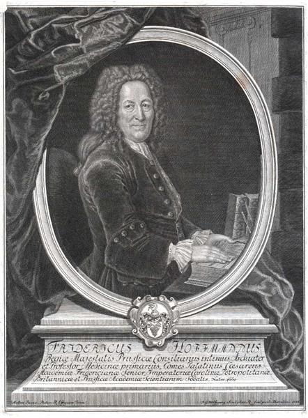 Friedrich Hoffmann, German physician - Antoine Pesne