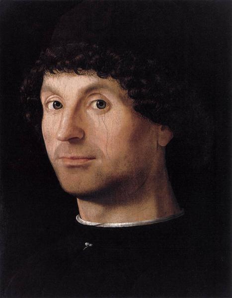 Portrait of a Man, c.1475 - Antonello da Messina