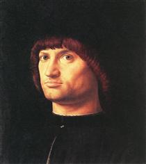 Portrait of a Man (The Condottiero) - Antonello da Messina