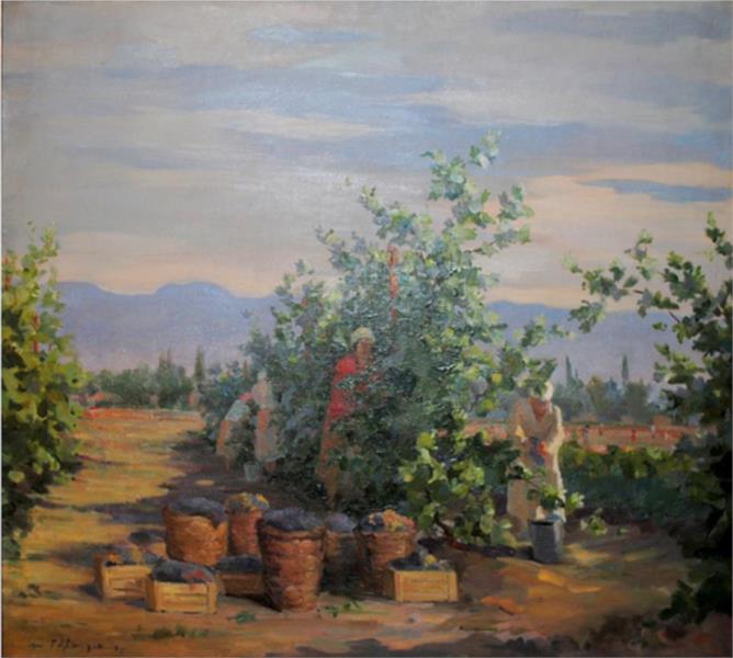 Grape harvest, 1949 - Ara Bekaryan