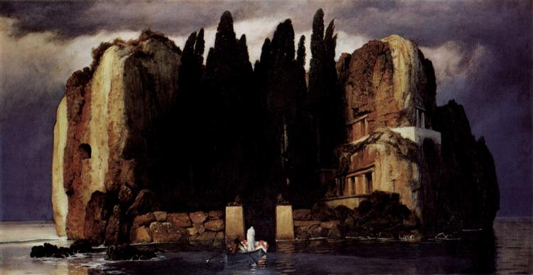 Die Toteninsel, 1886 - Arnold Böcklin
