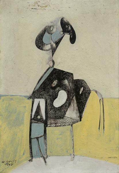 The Raven (Composition No. 3), 1931 - Arshile Gorky