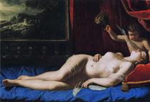 Спляча Венера - Артемізія Джентилескі