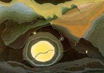 Me and the Moon - Arthur Dove