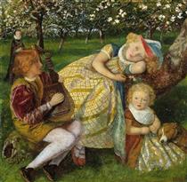 The King's Orchard - Arthur Hughes