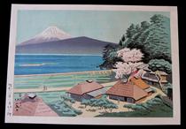 Spring View of Mount Fuji - 淺野竹二
