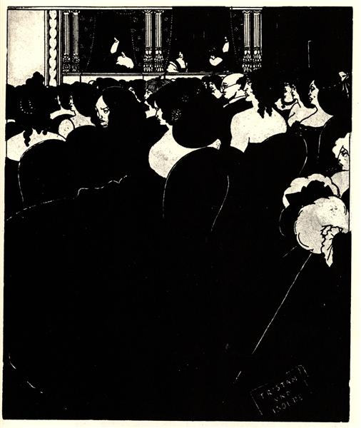 The Wagnerites, 1894 - 奥伯利·比亚兹莱