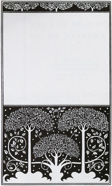Title page of Grey Ross - Обри Бёрдслей