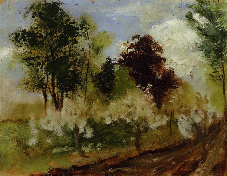 Belgian Landscape - Огюст Роден