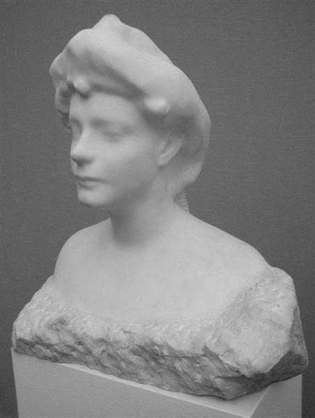 Bust of Helene von Nostitz, 1907 - Огюст Роден