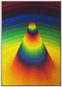Fouji Yama (24 Rainbow Gradation) - 靉嘔