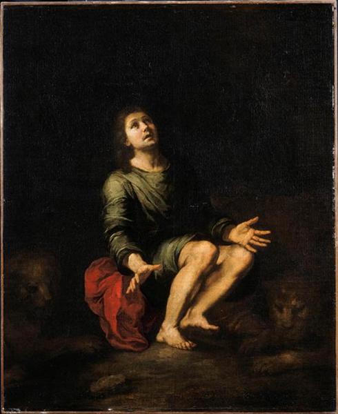 Daniel in the lions' den - Bartolomé Esteban Murillo