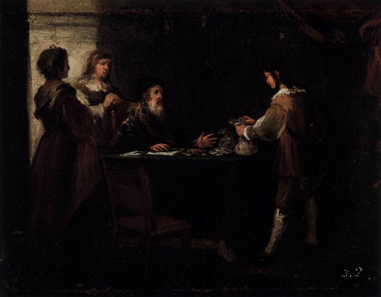 The Prodigal Son Receives His Rightful Inheritance - Bartolomé Esteban Murillo