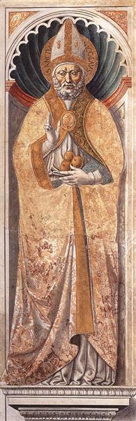 St. Nicholas of Bari, 1464 - 1465 - Беноццо Гоццолі