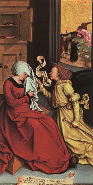 The Announcement to Anne and Joachim, 1505 - 1510 - Бернхард Штригель