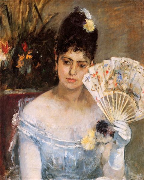 At the Ball, 1875 - Berthe Morisot