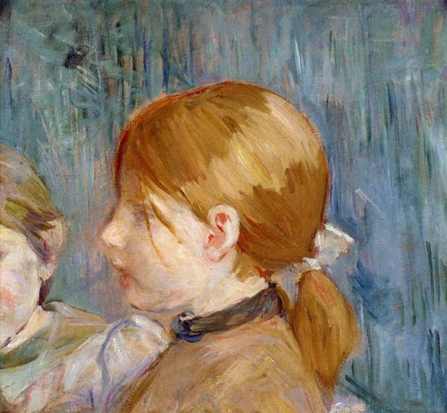 Jeannie's Head (Tete de Jeannie), 1888 - Berthe Morisot
