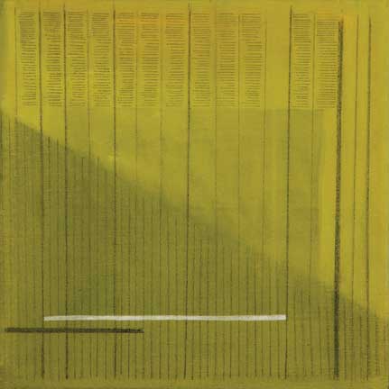 Grigio + Giallo (Gray and Yellow), 1966 - Bice Lazzari