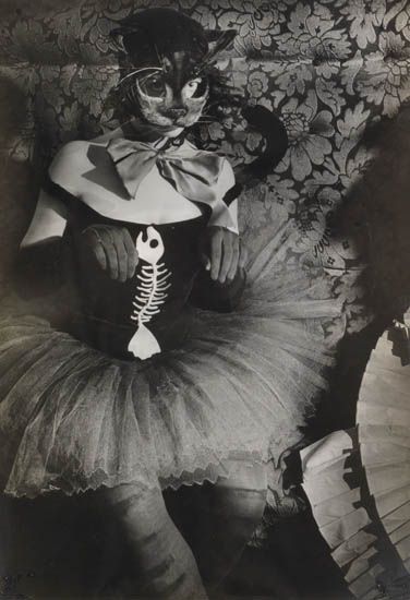 Woman with cat mask, 1930 - Brassai