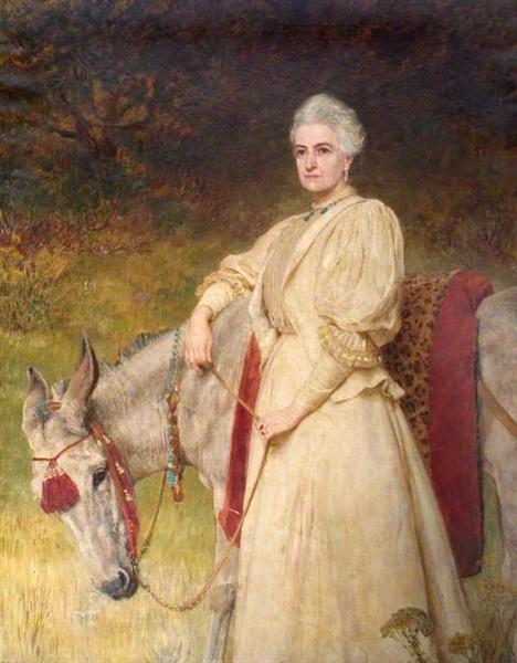 Lady Harriet Sarah Wantage, 1897 - Briton Riviere