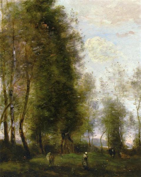 A Shady Resting Place, 1873 - Camille Corot