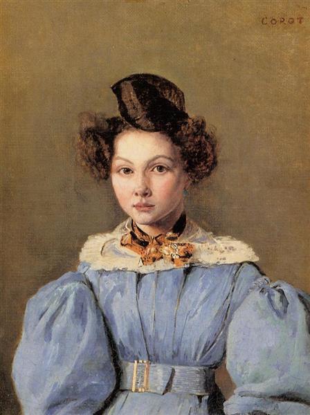 Marie Louise Sennegon, 1831 - Jean-Baptiste Camille Corot