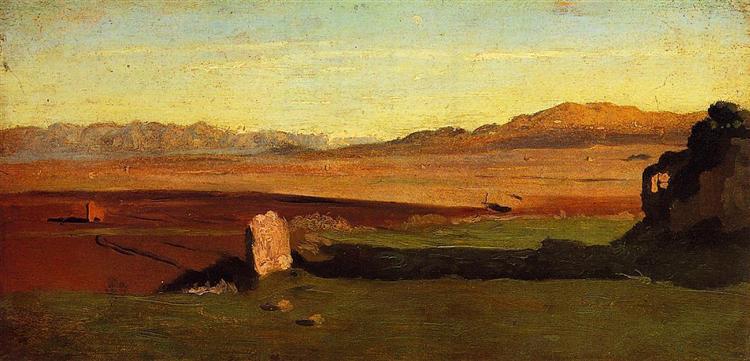 Roman Countryside - Camille Corot