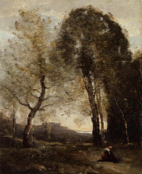 Souvenir of Italy, c.1870 - c.1872 - Jean-Baptiste Camille Corot