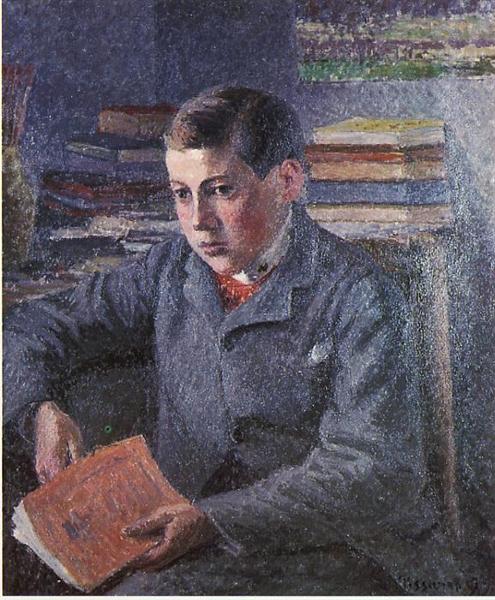 Portrait of Paulemile, c.1899 - Камиль Писсарро