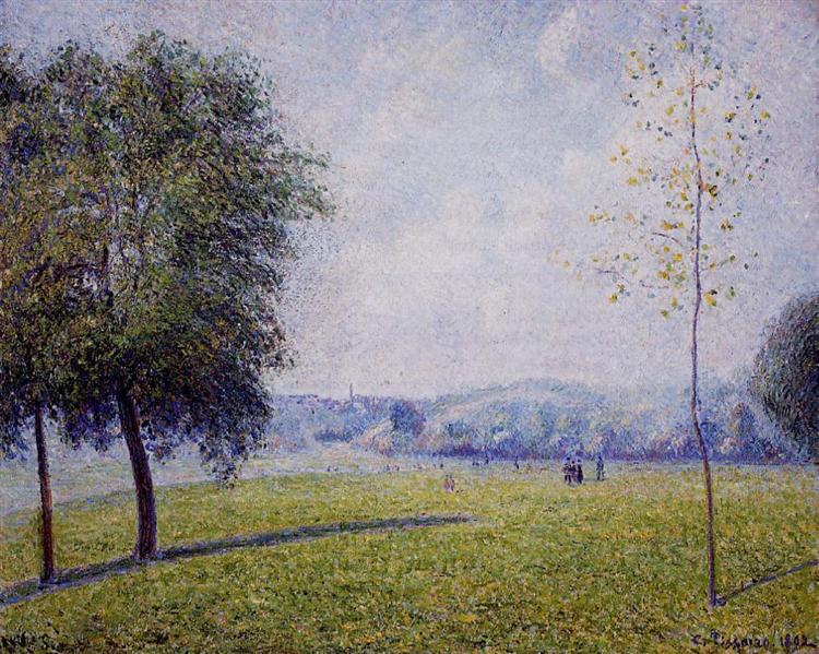 Primrose Hill, Regent's Park, 1892 - Camille Pissarro