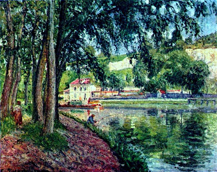 Summer Fishing - Camille Pissarro