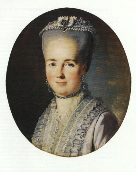 Portrait of an unknown woman - Carl-Ludwig Johann Christineck