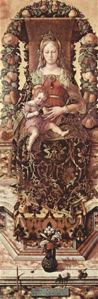 小蠟燭聖母, c.1489 - 卡羅·克里韋利