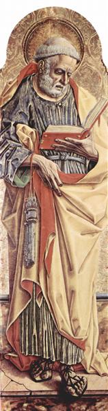 Saint Peter, 1473 - 卡羅·克里韋利